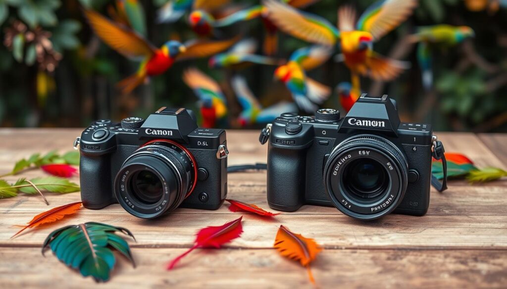 mirrorless camera vs DSLR for birding