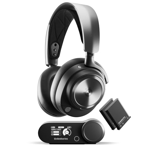 Steelseries Arctis Nova 5P Wireless Multi-System Gaming Headset — Neodymium Magnetic Drivers — 100+ Audio Presets — 60 Hr Battery — 2.4Ghz Or Bt — Clearcast Gen2.X Mic — Ps5, Ps4, Pc, Switch, Mobile by Steelseries